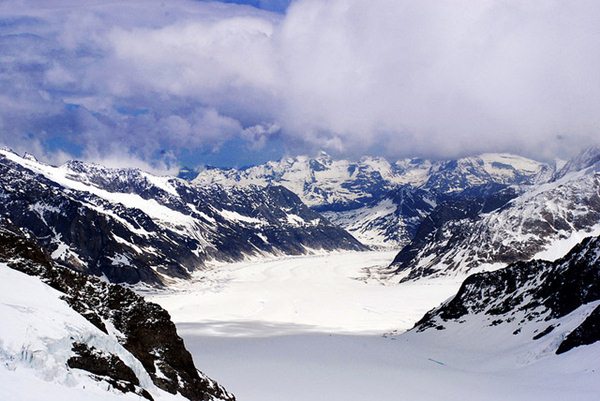 Glaciar Aletsch, Suiça