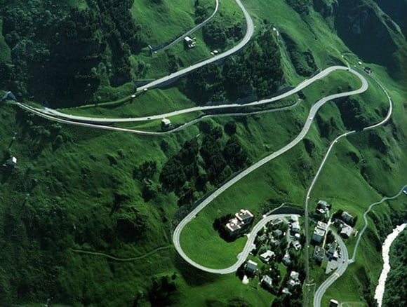 Oberalp Pass Svizzera