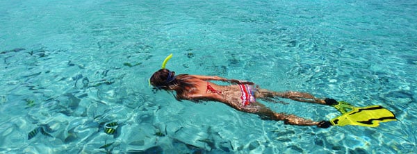 Ghar Lapsi snorkelling in Malta