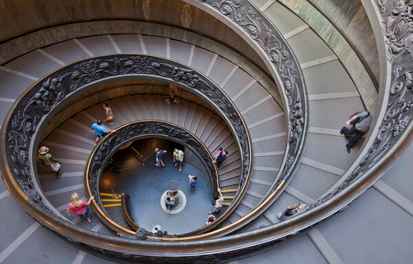 Staircase of the Vatican Museum