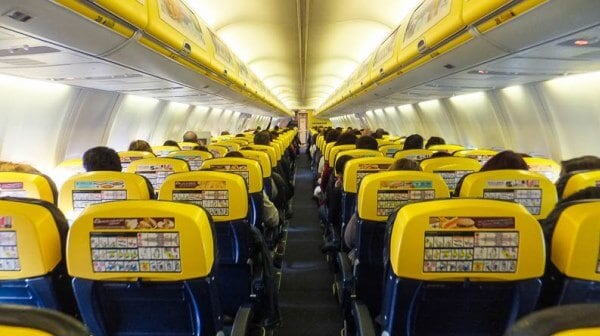 novas regras da Ryanair