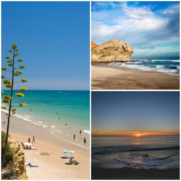playas andalucia Collage