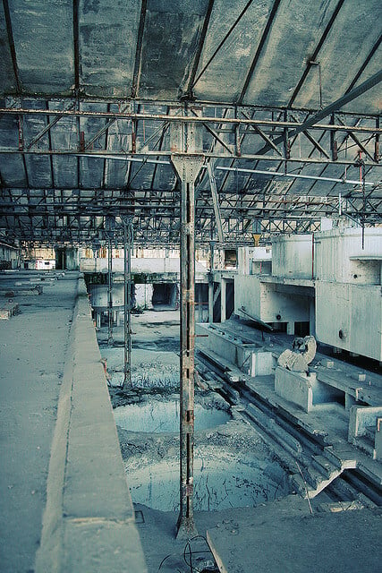 fábrica abandonada Milão