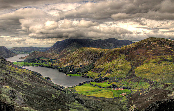 Lake District is a romantic landscape of valleys.