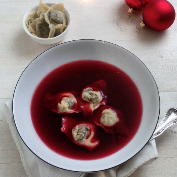 barszcz, red soup