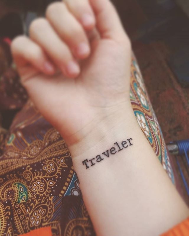 travel quote tattoo