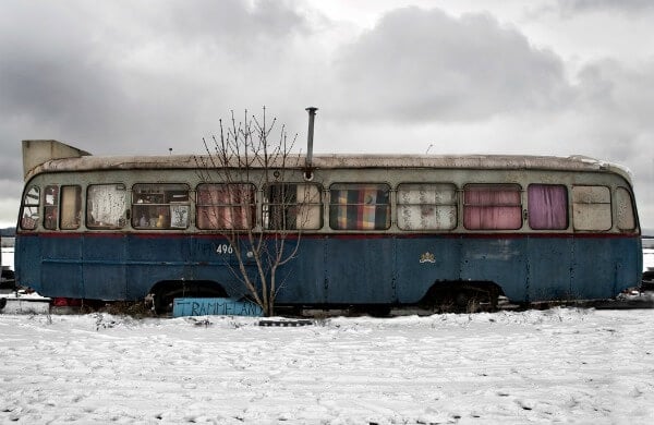 Bus abandonné