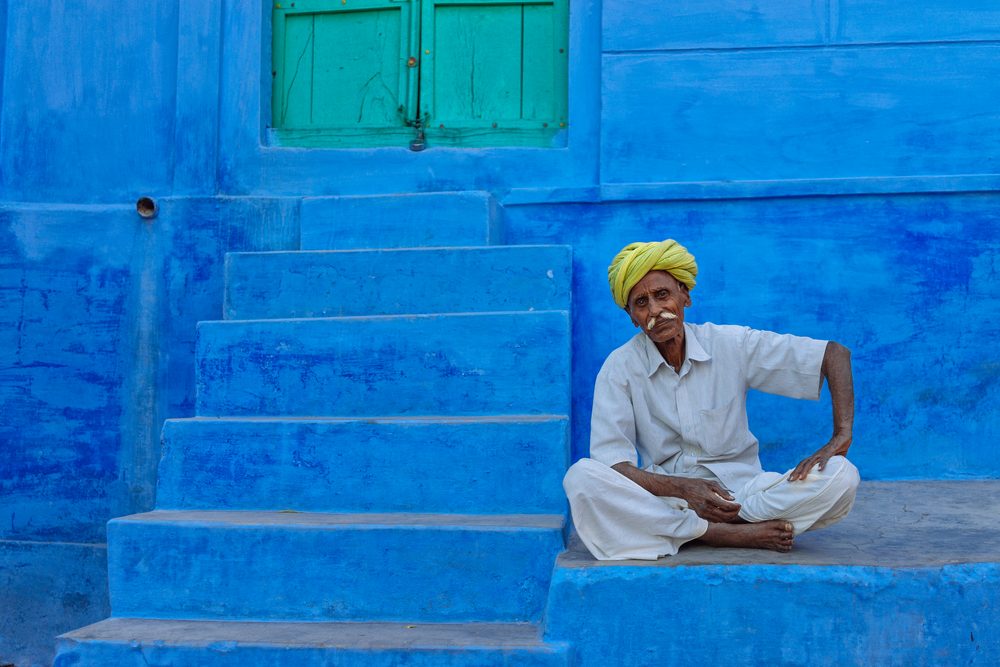 Jodhpur, India. La ciudad azul