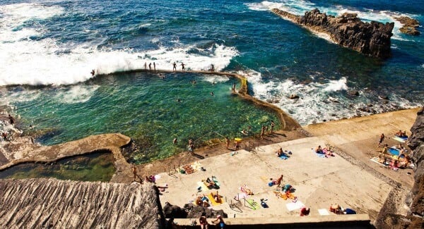 Playa de La Maceta (El Hierro, Islas Canarias)