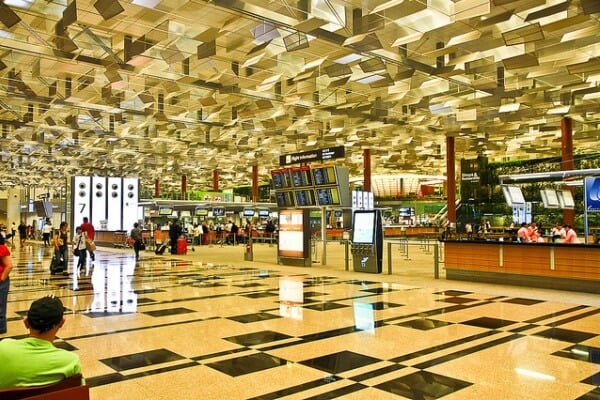 Aéroport de Changi, Singapour