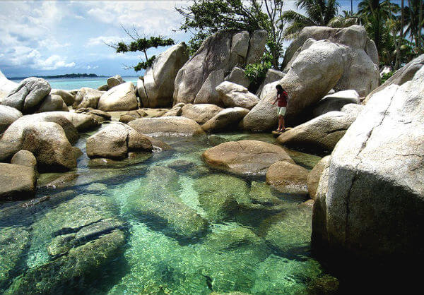 spiaggia Bangka Belitung indonesia