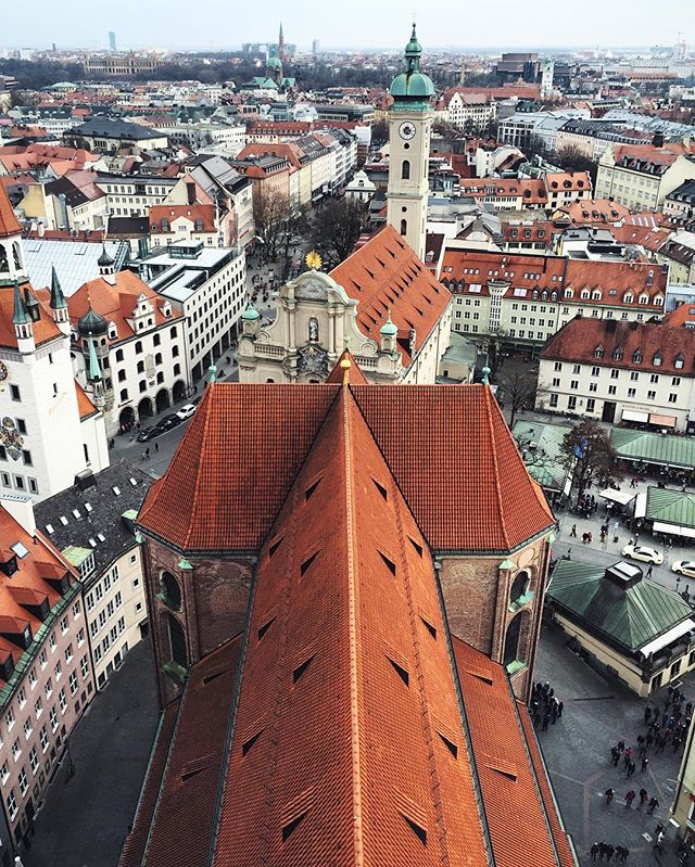 vistas desde la catedral de Múnich
